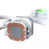 Montech HyperFlow Digital 240 Prozessor All-in-one-Flüssigkeitskühler 12 cm Weiß 1 Stück