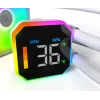 Montech HyperFlow Digital 240 Prozessor All-in-One-Flüssigkeitskühler 12 cm Schwarz 1 Stk.