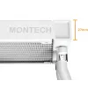 Montech HyperFlow Digital 240 Prozessor All-in-One-Flüssigkeitskühler 12 cm Schwarz 1 Stk.