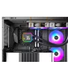 Montech HyperFlow Digital 240 Prozessor All-in-One-Flüssigkeitskühler 12 cm Schwarz 1 Stk.