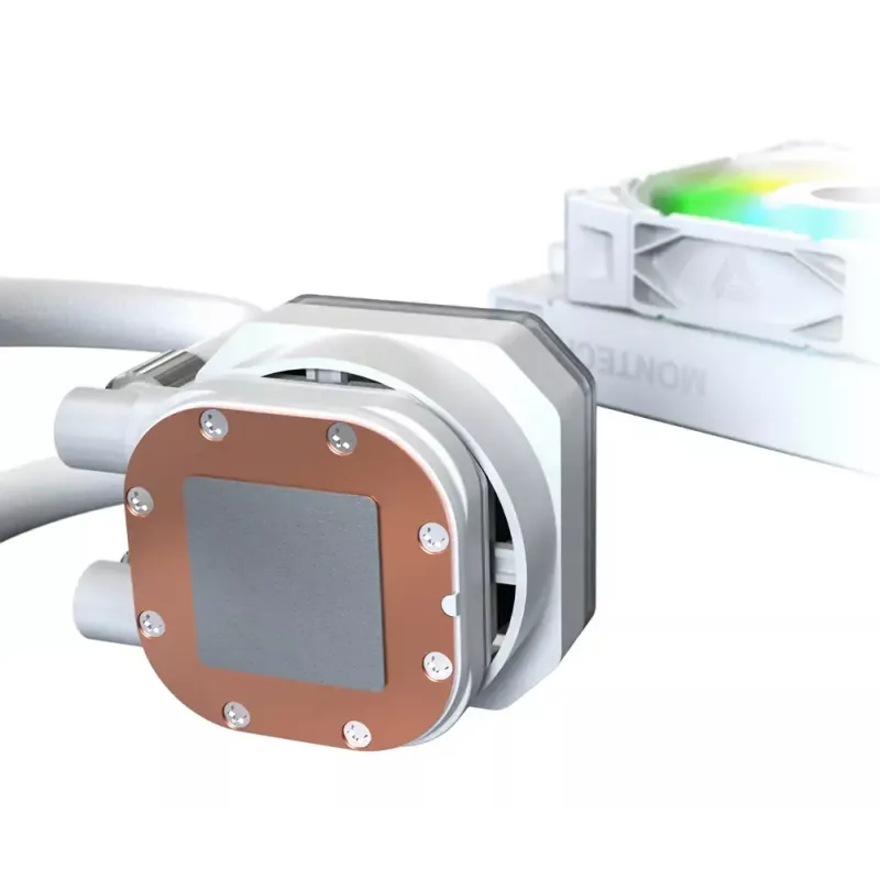 Montech HyperFlow Digital 240 Prozessor All-in-One-Flüssigkeitskühler 12 cm Schwarz 1 Stk.