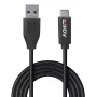 Lindy 36972 USB-Kabel USB 3.2 Gen 2 (3.1 Gen 2) 1,5 m USB A USB C Schwarz