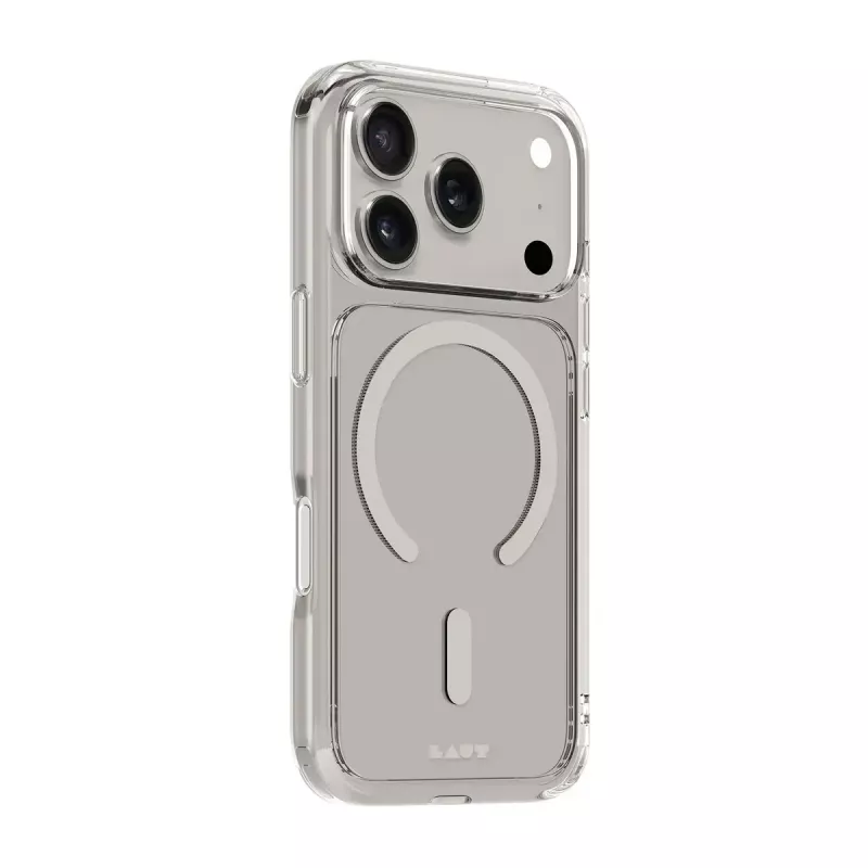 Cover LAUT CRYSTAL FLURO iPhone 17 Pro 16 cm Grau