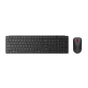 Lenovo Multi-Mode Pro Combo Tastatur und Maus 6000-Litauisch | Tastatur-Maus-Set | Kabellos | Maus inklusive | Litauisch | Bluetooth | Eclipse Schwarz