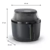 Heißluftfritteuse Philips 3000 Serie NA330/00 — 6,2 l, 1700 W, Touch-LED, schwarz