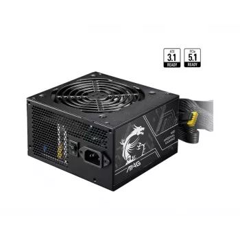 Netzteil MSI MAG A650BN PCIE5 II 650W 20+4 pin ATX 80 PLUS Bronze Schwarz