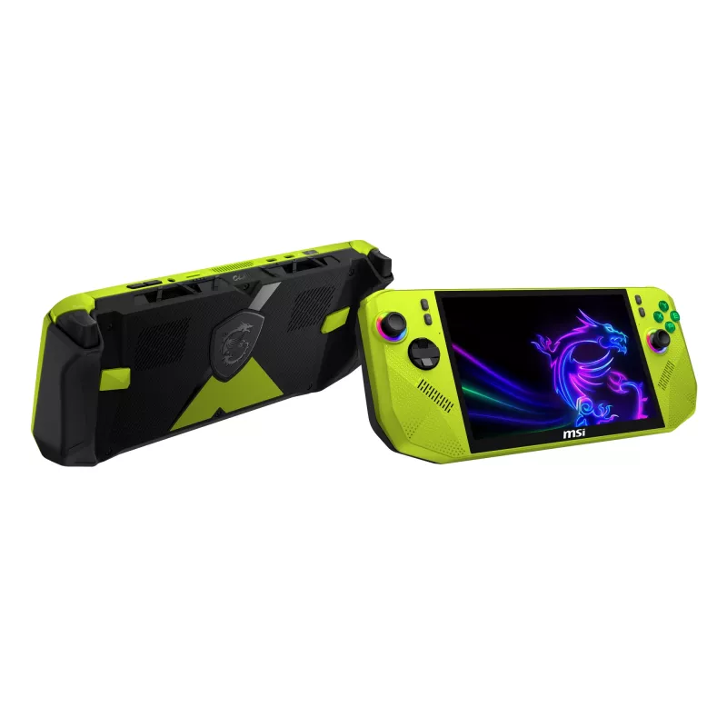 MSI CLAW A8 BZ2EM-048NL tragbare Spielkonsole 20,3 cm (8 Zoll) 1 TB Touchscreen Wi-Fi Grün