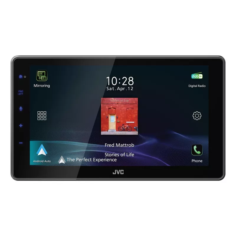 JVC KW-Z900DBW 9-Zoll-1-DIN-Autoradio, DAB, Bluetooth, WiFi, CarPlay/Android Auto