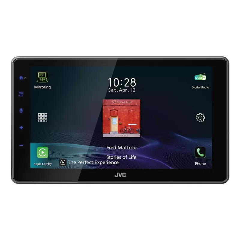 JVC KW-Z900DBW 9-Zoll-1-DIN-Autoradio, DAB, Bluetooth, WiFi, CarPlay/Android Auto