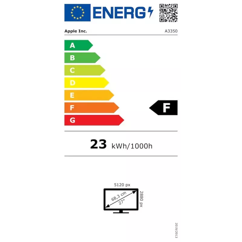 Monitor Apple Studio Display 27 Zoll 5K Ultra HD (5120×2880), LED, neigungsverstellbarer Ständer, Silber