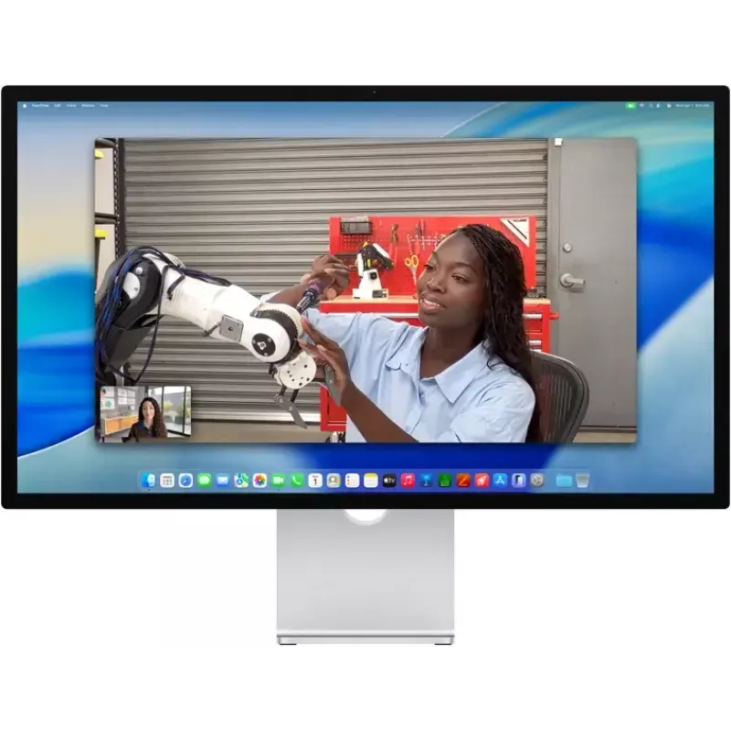 Monitor Apple Studio Display 27 Zoll 5K (5120×2880) LED, Standardglas, VESA-Halterung, Silber