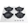 Whirlpool AKT 625/WH Schwarz, Weiß Einbau 60 cm Gas 4 Zone(n)