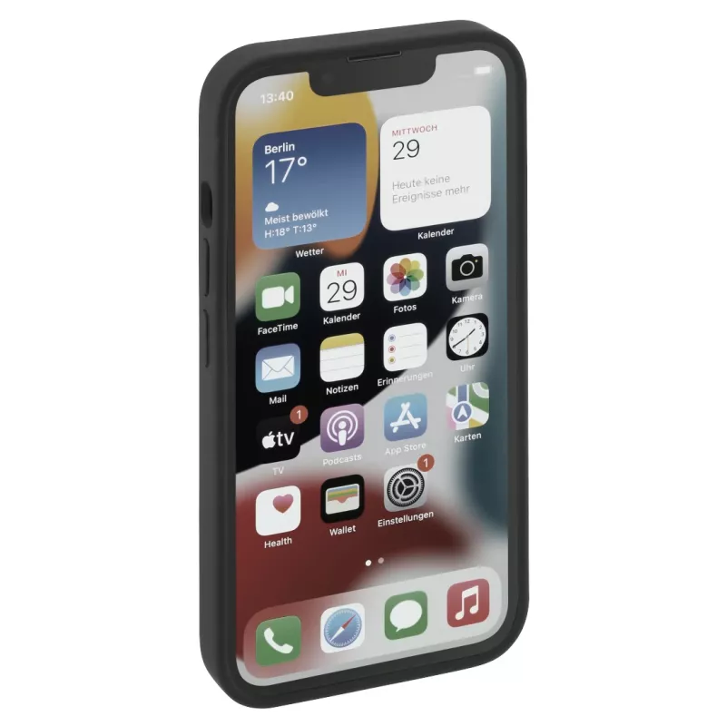 Hama MagCase Finest Feel PRO Handyhülle 15,5 cm (6,1 Zoll) Cover Schwarz