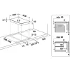 Whirlpool WRD 6030 B Schwarz Einbau 30 cm Glaskeramik-Kochfeld 2 Zone(n)