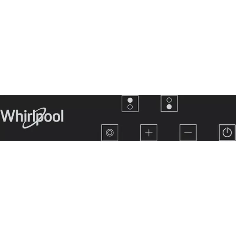 Whirlpool WRD 6030 B Schwarz Einbau 30 cm Glaskeramik-Kochfeld 2 Zone(n)