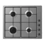 Candy Smart CHW6LBX/4U Edelstahl Einbau 60 cm Gas 4 Zone(n)