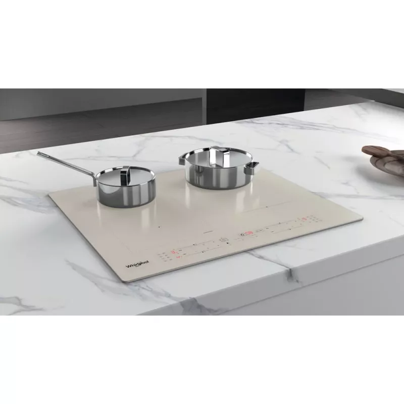 Whirlpool WLB6860NE/S Silber Einbau-Induktionskochfeld 4 Zonen