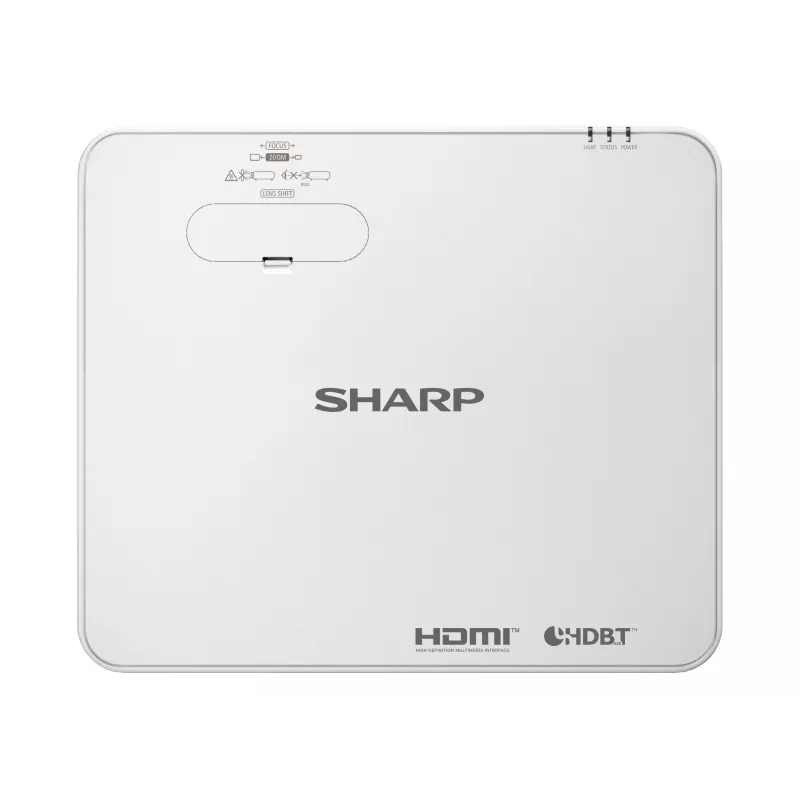 Sharp P621U Standard-Throw-Projektor 6200 ANSI Lumen 3LCD WUXGA (1920x1200) Weiß