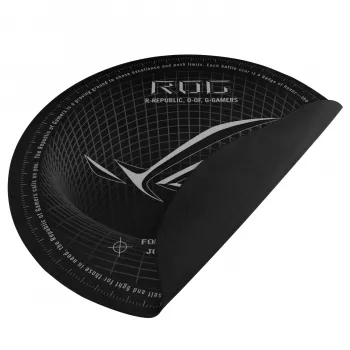 Bodenschutzmatte ASUS ROG Cosmic Mat II OS111, rund, Durchmesser 117 cm, für Gaming- oder Bürostuhl