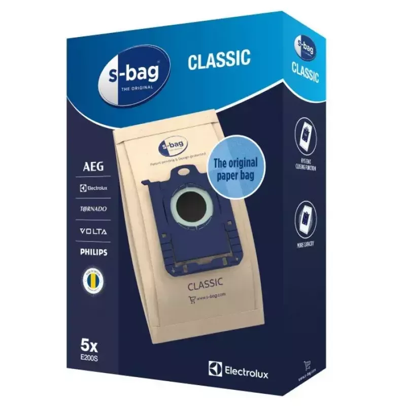 Electrolux E200S Staubsaugerbeutel, 5 Stk.