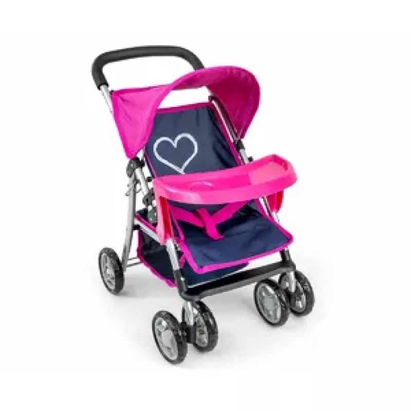 Kinderwagen milly mally Kate Prestige Navy – Puppenwagen, Modell 4752, marineblau