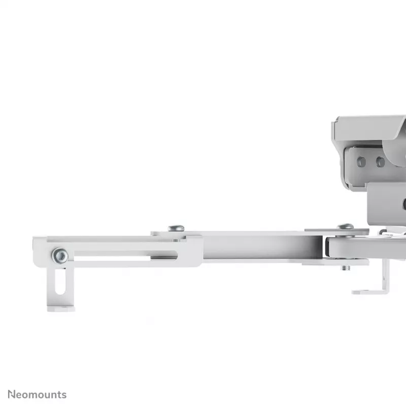 Neomounts CL25-550WH1 Beamer-Deckenhalterung – H 74,5-114,5 cm – Easy-Install – voll beweglich