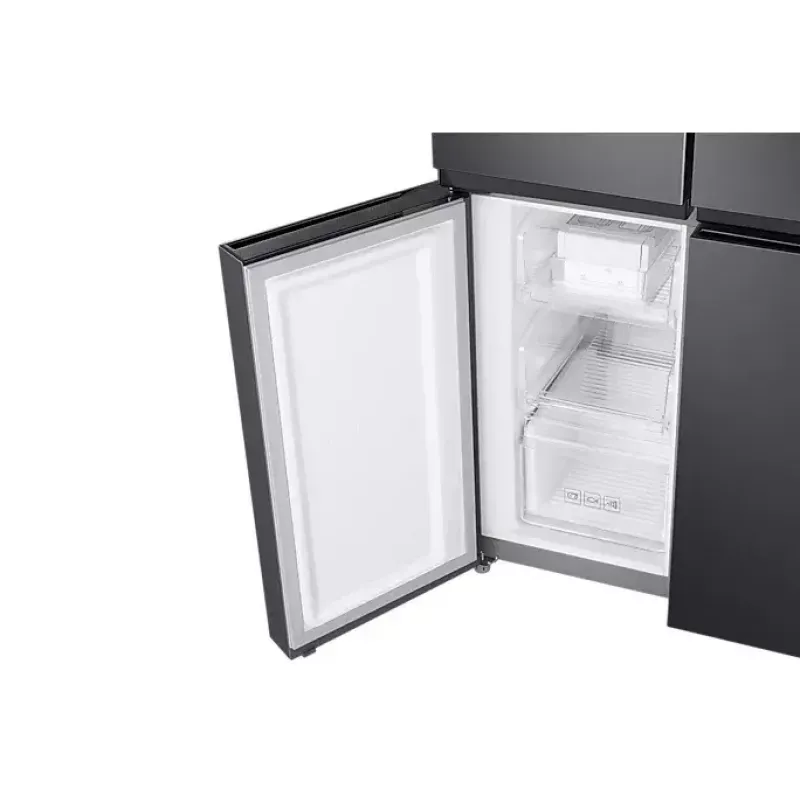Samsung RF48A401EB4/EO Side-by-Side-Kühlschrank Freistehend 488 L Schwarz