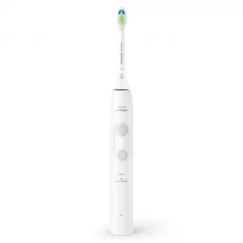 Wiederaufladbare Schallzahnbürste Philips 4100 series HX4042/41 — integrierter Li‑Ion-Akku, 2 Bürstenköpfe, Modi Tägliche Reinigung & Zahnfleischpflege