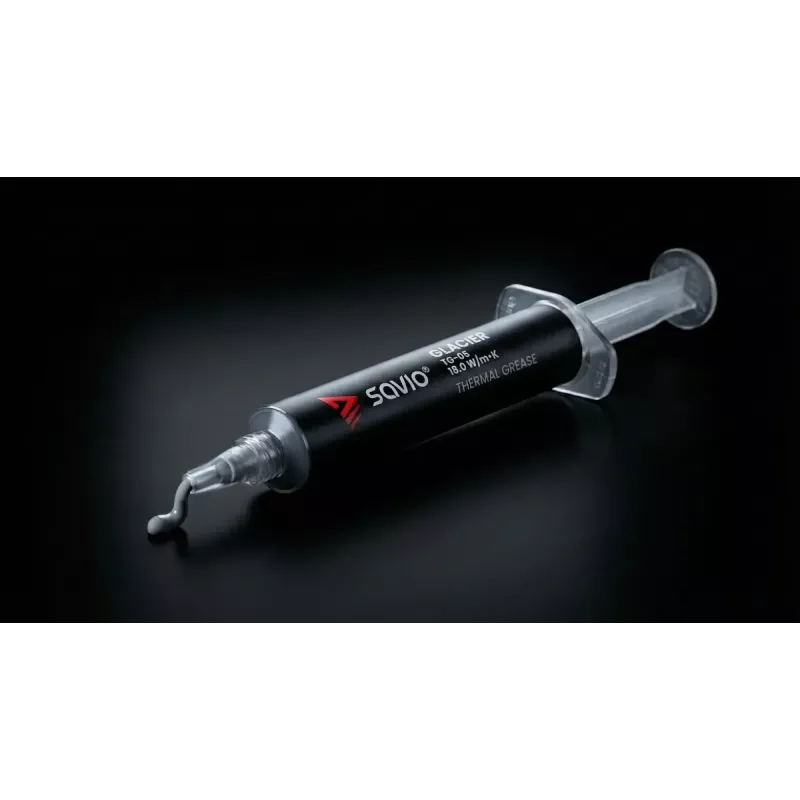 Wärmeleitpaste SAVIO TG-05 2g — Wärmeleitfähigkeit 18 W/m·K, 2 ml