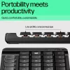 HP 430 Programmierbares drahtloses Tastenfeld, Drahtlos, Bluetooth, Mechanisch, Schwarz