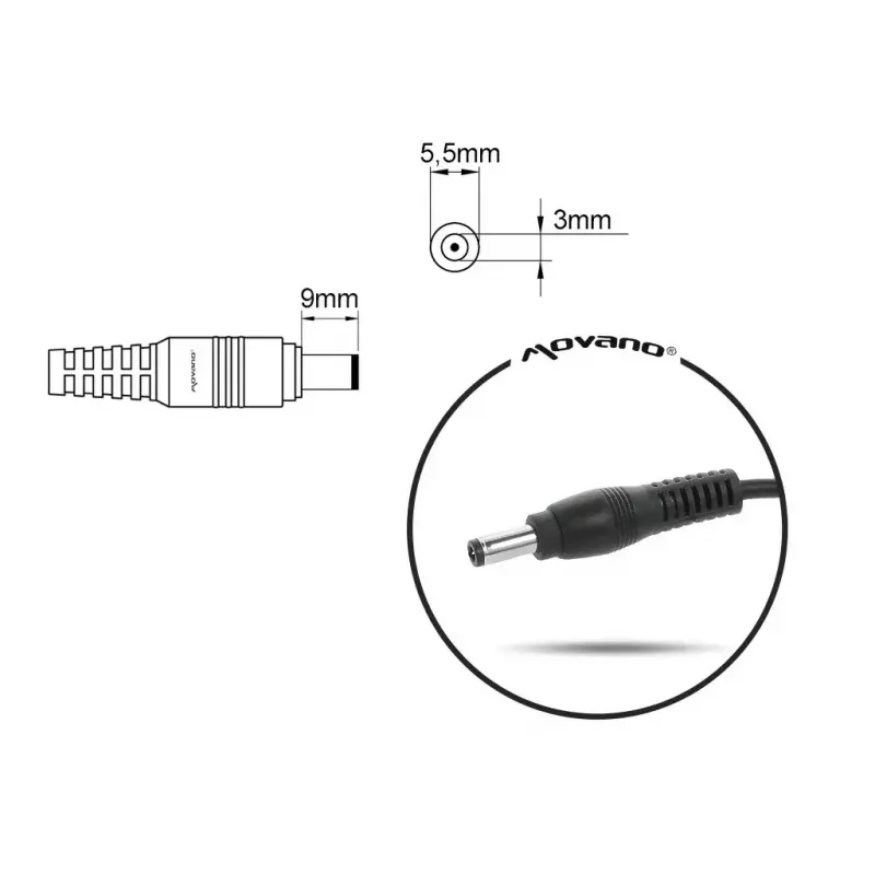 Netzteil MITSU für Samsung 19V 3,16A (Modell 5ZM050)