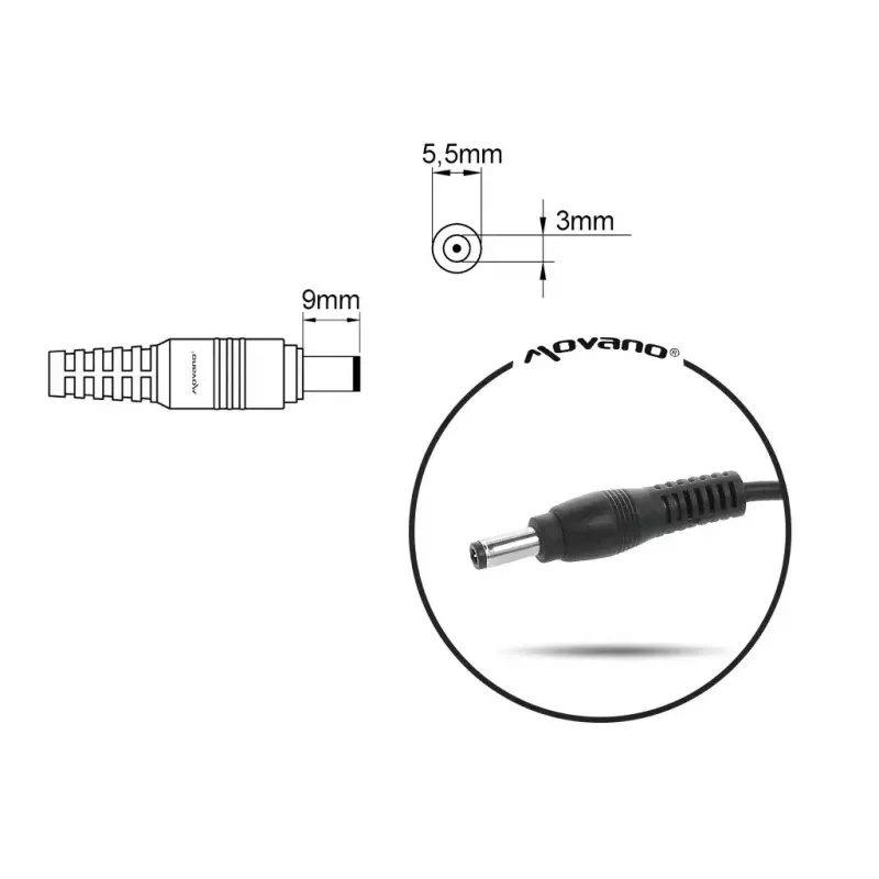 Netzteil MITSU für Samsung 19V 3,16A (Modell 5ZM050)