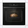 Gorenje Elektrischer Backofen BOS6737E06B RAL9005, Groß, Elektrisch, 77 l, 77 l, 2300 W, 300 °C