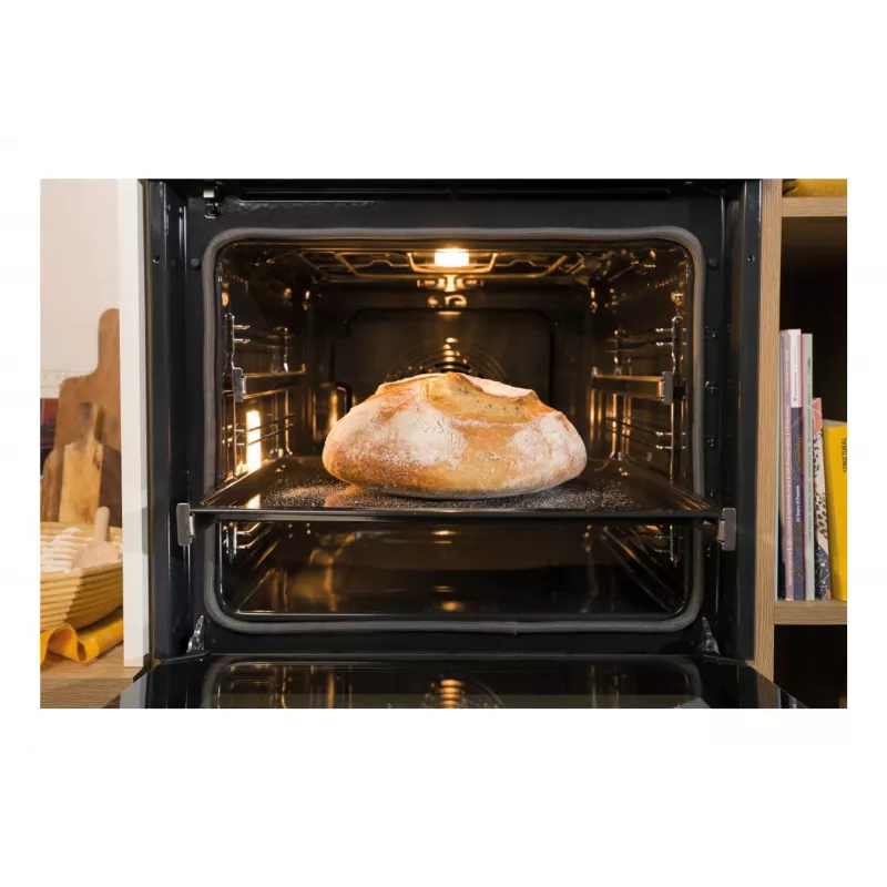 Gorenje Elektrischer Backofen BOS6737E06B RAL9005, Groß, Elektrisch, 77 l, 77 l, 2300 W, 300 °C