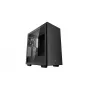 PC-Gehäuse DeepCool CH510 Midi Tower Schwarz — Temperglas, microATX/ATX, unterstützt 360-mm-Radiatoren vorne/oben, maximale GPU-Länge 38 cm, Netzteil unten, 7 Erweiterungsslots