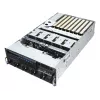 Rack-Server ASUS ESC8000A-E13 (4U) Silber – LGA 6096, AMD EPYC, DDR5, bis zu 3 TB, 24 DIMM, 2× CPU, 3200 W PSU