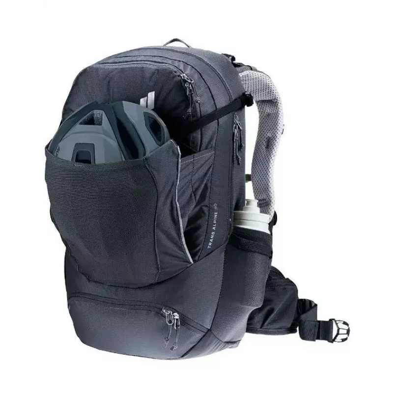 Rucksack DEUTER Trans Alpine 30 – 30L Fahrradrucksack, schwarz