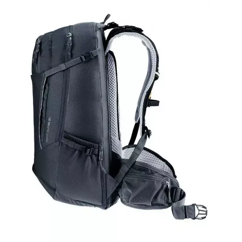 Rucksack DEUTER Trans Alpine 30 – 30L Fahrradrucksack, schwarz