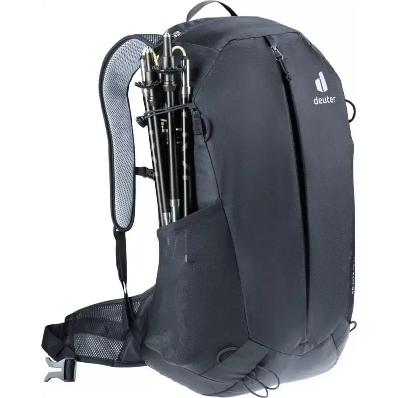 Rucksack DEUTER AC Lite 25 EL schwarz — belüfteter Tagesrucksack, 25 l Fassungsvermögen