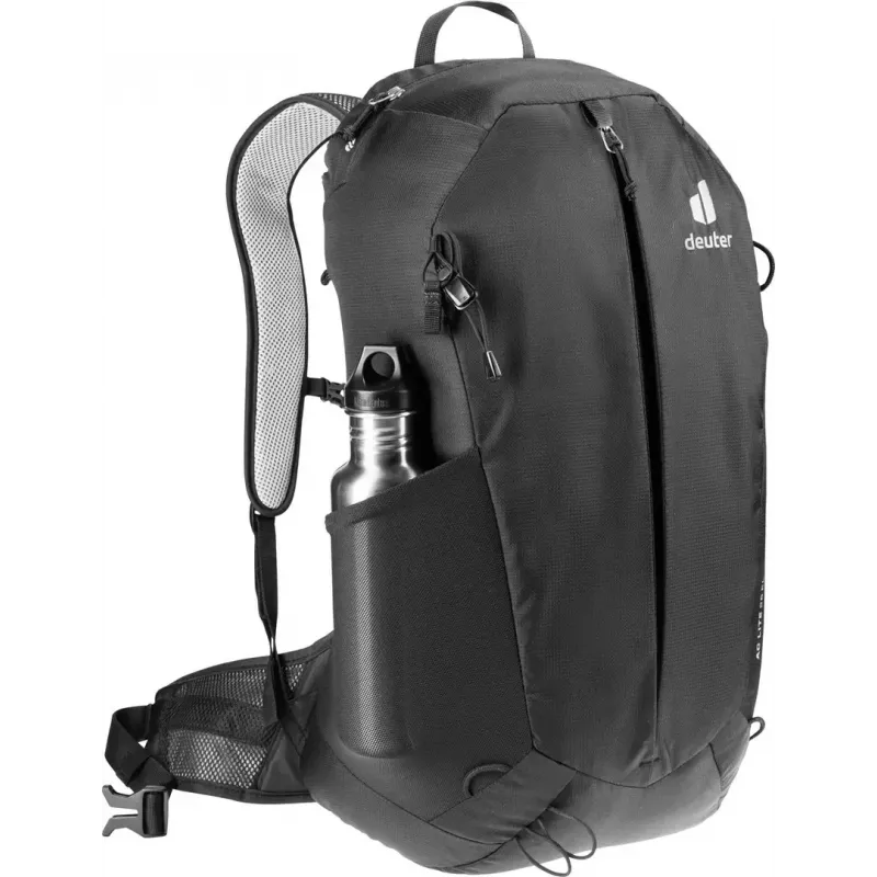 Rucksack DEUTER AC Lite 25 EL schwarz — belüfteter Tagesrucksack, 25 l Fassungsvermögen