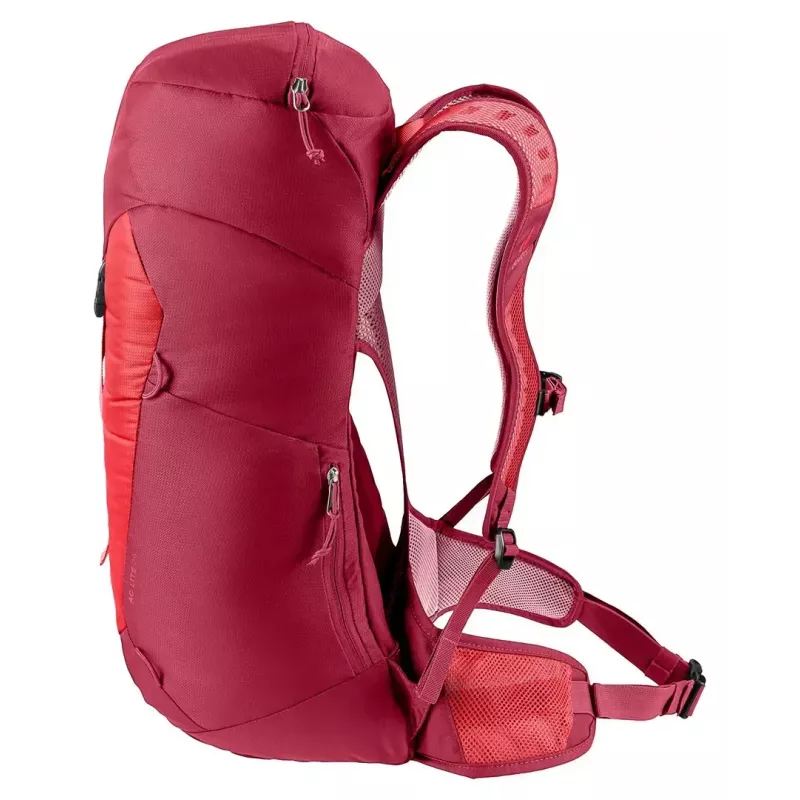 Rucksack DEUTER AC Lite 24 Wanderrucksack, 24 l, cherry/masala