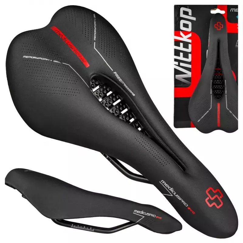 Fahrradsattel Wittkop Medicus PROevo 7.0 — ergonomisches MTB-Komfort-Design