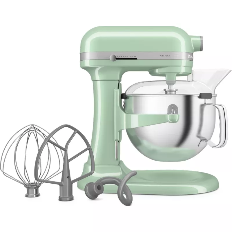 KitchenAid 5KSM60SPXEPT Standmixer 375 W Grün, Grau, Edelstahl