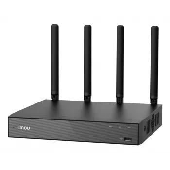 Netzwerk-Videorecorder IMOU N110W - 10-Kanal-Wi-Fi-6-NVR, max. 2592x1944, Dualband-WLAN, SATA-Festplatte bis 16 TB, 10/100-Ethernet, schwarz