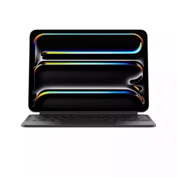 Apple Magic Keyboard QWERTY Schwedisch Schwarz Kabellos mit Trackpad