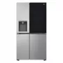 Side-by-Side-Kühlschrank LG GSGV81PYLL, 635 L Gesamtvolumen, Kühlteil 416 L, Gefrierteil 219 L, Metallic-Silber