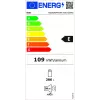 Freistehender Kühlschrank BEKO RSSA290M41WN — 286 L Kapazität, Energieklasse E, 38 dB, weiß