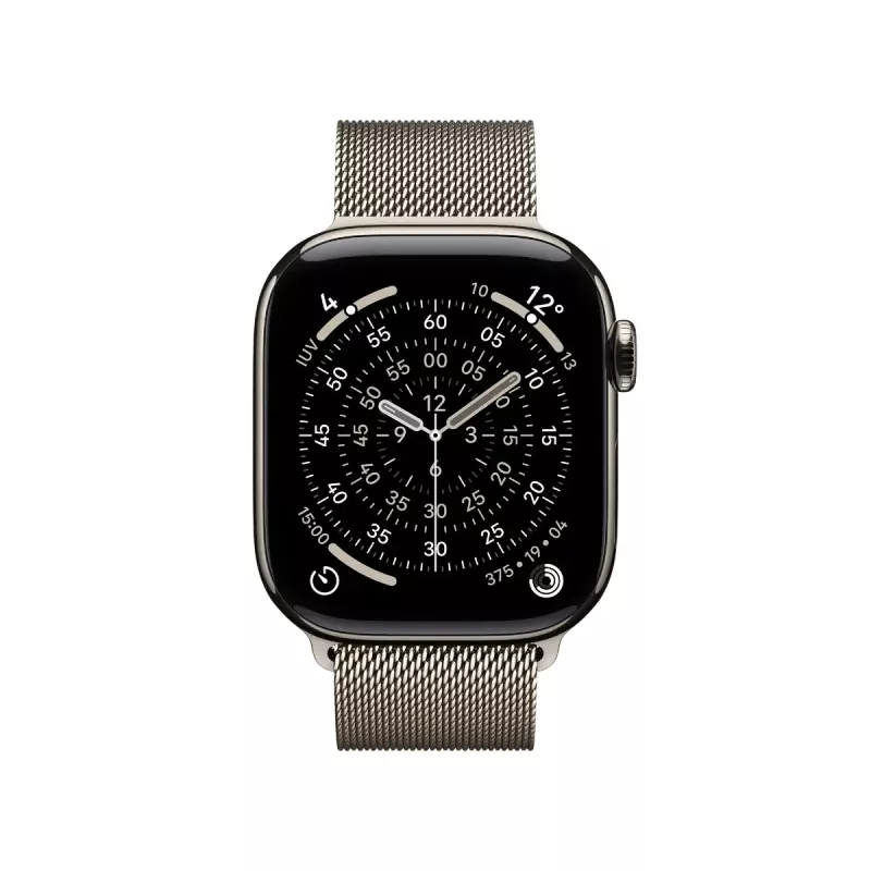 Smartwatch Apple Watch Series 11 GPS + Cellular 42mm Titangehäuse Milanese Loop