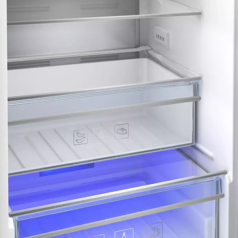 Beko BCNA306E42SN Kühl-Gefrierkombination Einbau 284 L Weiß