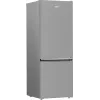 Beko B3RCNE564HXB Kühl-Gefrierkombination Freistehend 490 L Silber